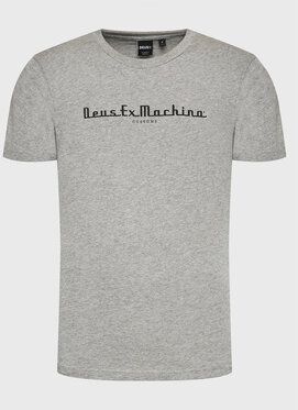 Deus Ex Machina Tričko Delorean DMF221380C Sivá Regular Fit