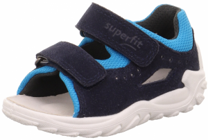 SUPERFIT Sandále 'FLOW'  modrá / tmavomodrá
