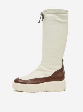 Cream Women's Platform Boots Högl - Women