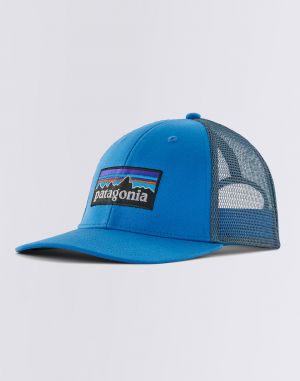 Patagonia P-6 Logo LoPro Trucker Hat Vessel Blue