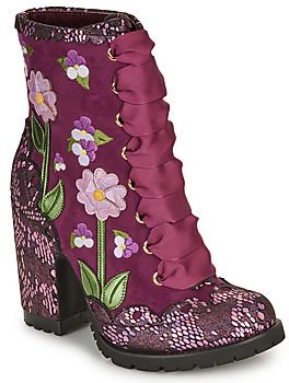 Čižmičky Irregular Choice  VIBRANT VIOLET