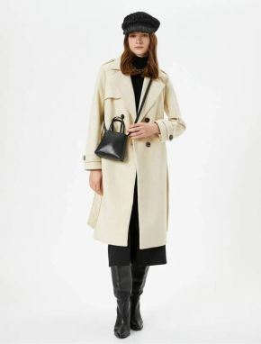 Koton 4wak00163ew Women's Coat Ecr