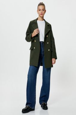 Koton Women's Khaki Coat