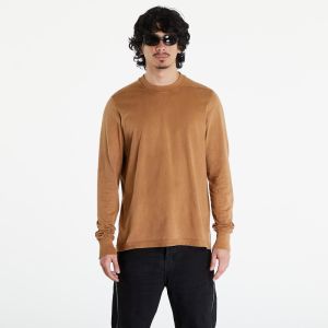 Rick Owens DRKSHDW Crewneck Long Sleeve T-Shirt Khaki Brown