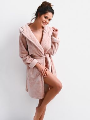 Bathrobe Sensis Margo S-XL pink 024