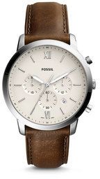 Fossil Hodinky Neutra Chrono FS5380 Hnedá