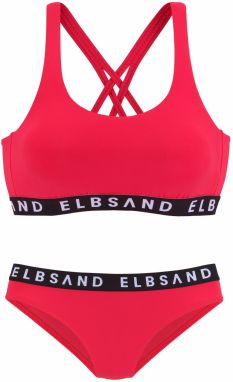 Elbsand Bikiny  červená / čierna / biela