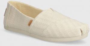 Espadrilky Toms Alpargata béžová farba, 10020674