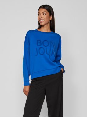 Blue women's sweatshirt VILA Vireflect - Women