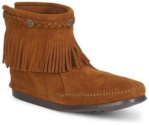 Polokozačky Minnetonka  HI TOP BACK ZIP BOOT