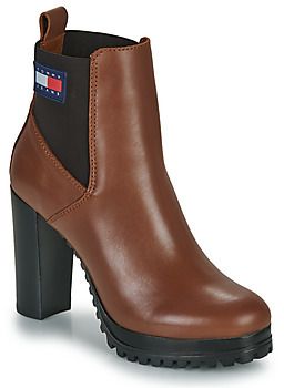 Čižmičky Tommy Jeans  Essentials High Heel Boot