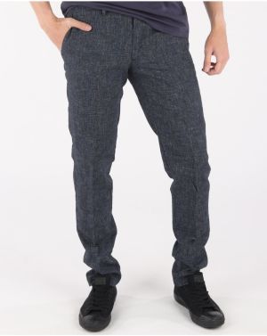 Voľnočasové nohavice pre mužov Trussardi Jeans - modrá