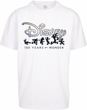 MT Upscale Tričko 'Disney 100 Years of Wonder'  čierna / biela