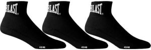 Everlast QUARTER EVERLAST SOCKS Športové ponožky stredné, čierna, veľkosť