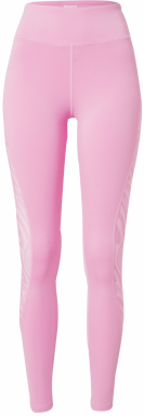 Reebok Športové nohavice  ružová / svetloružová / biela