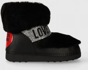 Snehule Love Moschino SKIBOOT20 čierna farba, JA24202G0HJW0000