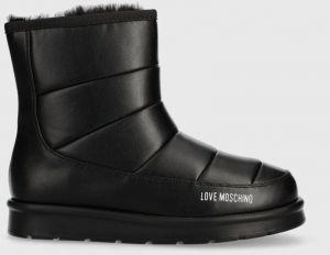 Snehule Love Moschino WINTER30 dámske, čierna farba, JA24473H0HIE0000