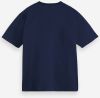 Tmavomodré pánske tričko s potlačou Scotch & Soda galéria