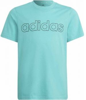 adidas LIN T Chlapčenské tričko, zelená, veľkosť