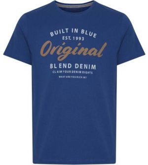 BLEND TEE REGULAR FIT Pánske tričko, modrá, veľkosť