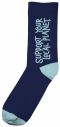 Dedicated Socks Sigtuna Local Planet Navy galéria