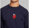 Dedicated Sweatshirt Malmoe Doghouse Navy galéria