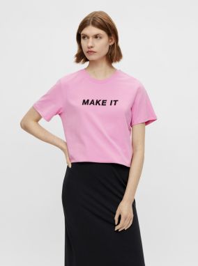 Pieces ružové tričko Niru