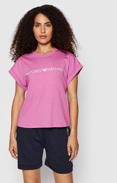 Emporio Armani Tričko 262633 2R340 05873 Ružová Regular Fit