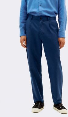 Thinking MU Night Blue Hemp Moero Pants NIGHT BLUE