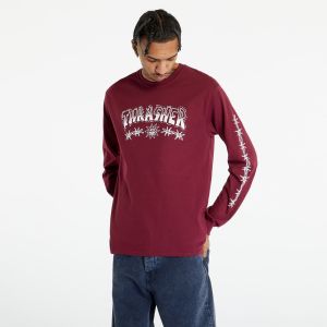 Thrasher Barbed Wire Longsleeve Maroon