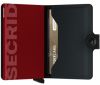 Čierna peňaženka Miniwallet Matte galéria