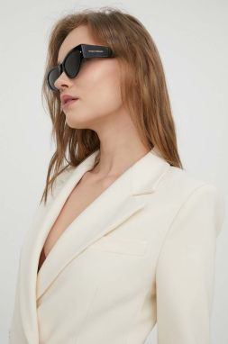 Slnečné okuliare Chiara Ferragni dámske, čierna farba, CF 7032/S