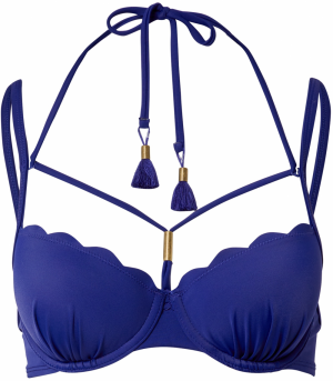 Hunkemöller Bikinový top  indigo