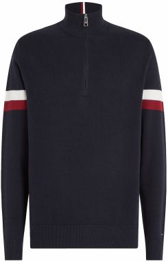 TOMMY HILFIGER Sveter  námornícka modrá / červená / biela