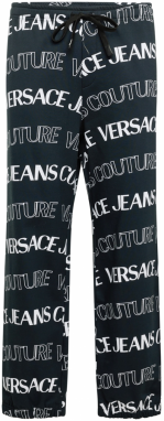 Versace Jeans Couture Nohavice  námornícka modrá / biela