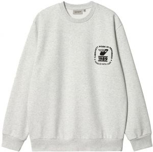 Carhartt WIP Stamp State Sweat Ash Heather