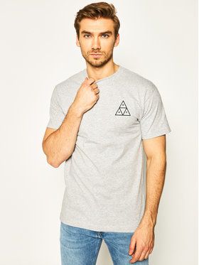 HUF Tričko Essentials Tt TS00509 Sivá Regular Fit