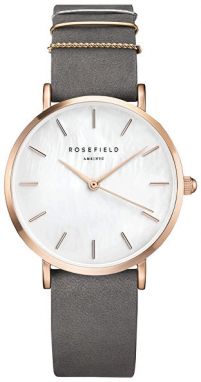 Rosefield The West Village Elephant Grey Rosegold