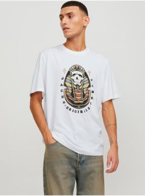 White Men's T-Shirt Jack & Jones - Men