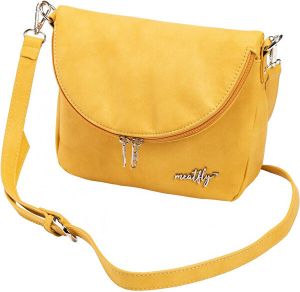 Meatfly Dámska crossbody kabelka Shea 2 C - Sunny Yellow