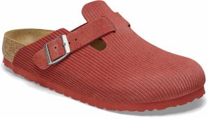 Birkenstock Boston Suede Embossed Regular Fit