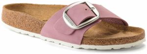 Birkenstock Madrid Big Buckle Nubuck Leather Narrow Fit