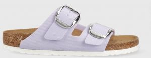 Šľapky Birkenstock Arizona Arizona Big Buckle dámske, fialová farba, 1025556,