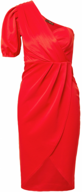 TFNC Kokteilové šaty 'SANA'  červená