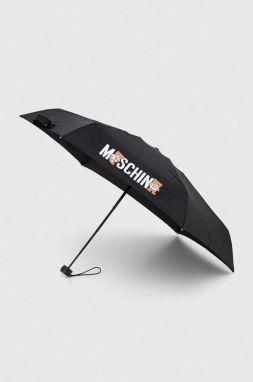 Detský dáždnik Moschino čierna farba, 8550