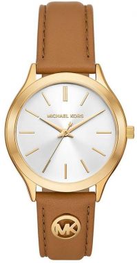 Hodinky Michael Kors dámsky, béžová farba