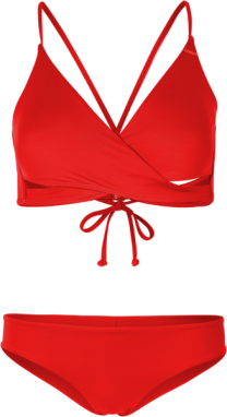 O'Neill PW BAAY MAOI NOOS BIKINI Dámske dvojdielne plavky, červená, veľkosť