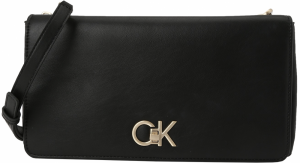 Calvin Klein Listová kabelka  zlatá / čierna