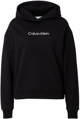 Calvin Klein Mikina 'HERO'  čierna / biela