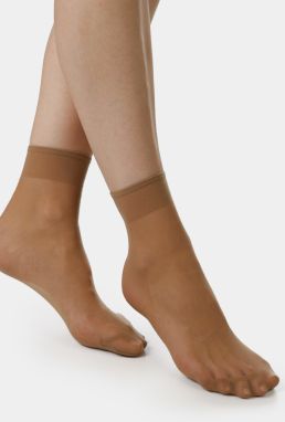 2 PACK silonových ponožiek EVONA Silver 20 DEN